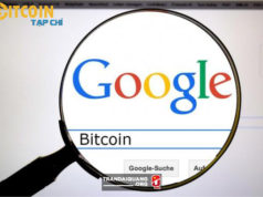 Bitcoin duoc tim kiem tren google