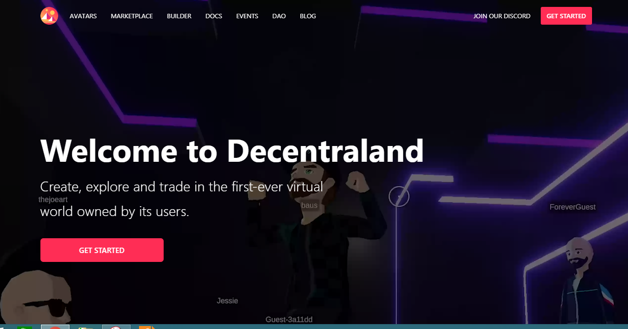 Decentraland la gi?