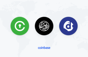 Coinbase niêm yết Civic (CVC), Decentraland (MANA) và district0x (DNT), giá token tăng vọt