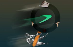 v