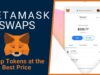 MetaMask Swaps cho phép hoán đổi token trong ví điện thoại thông minh MetaMask