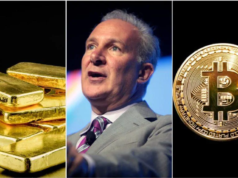 Peter Schiff hả hê trước sự sụt giảm nghiêm trọng của Bitcoin, ca ngợi sự tăng giá gần đây của vàng