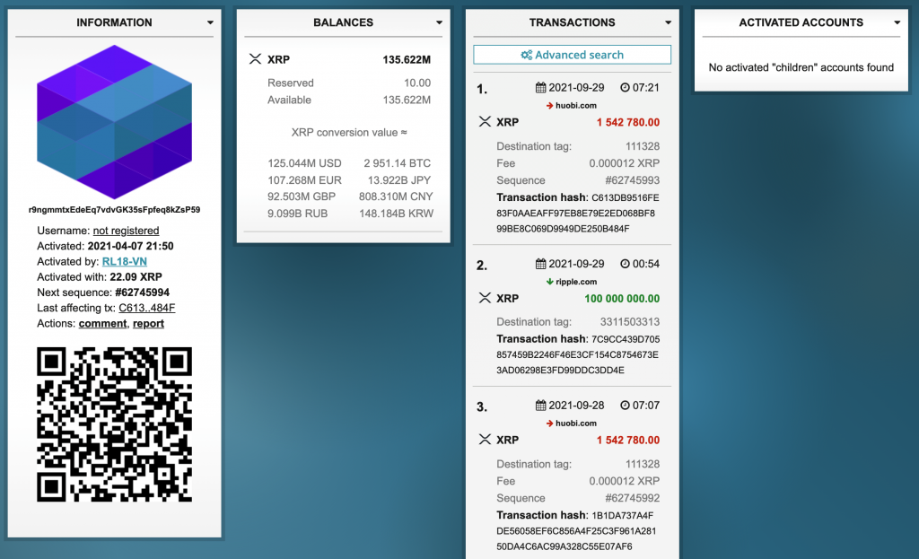 ripple-phan-bo-100-trieu-xrp-lien-tuc-gui-token-den-san-huobi2