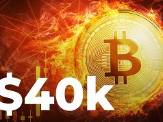 Bitcoin không thể vượt qua 40.000 đô la