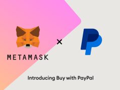 MetaMask cho phép người dùng mua và chuyển ETH qua PayPal