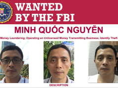 FBI truy nã công dân Việt Nam với tội rửa tiền