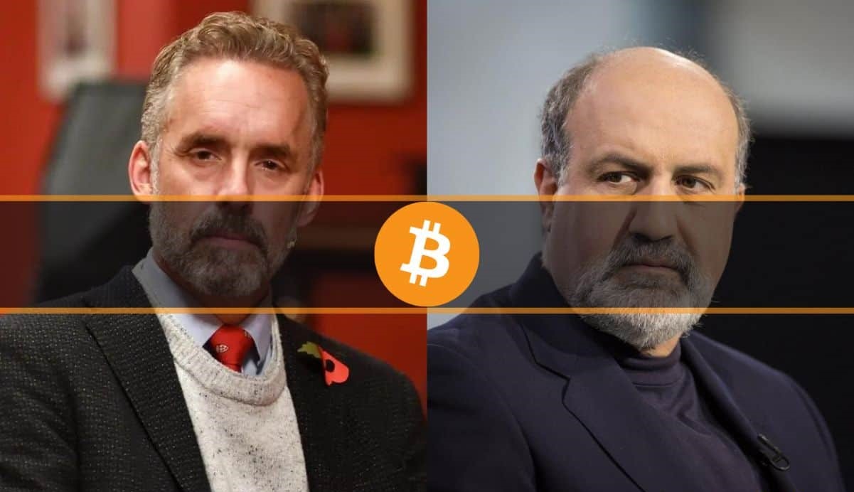 Tac gia The Black Swan va Jordon Peterson Bitcoin