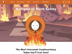 South Park rục rịch bán trước tiền điện tử mới ra mắt “Burn Kenny Coin”