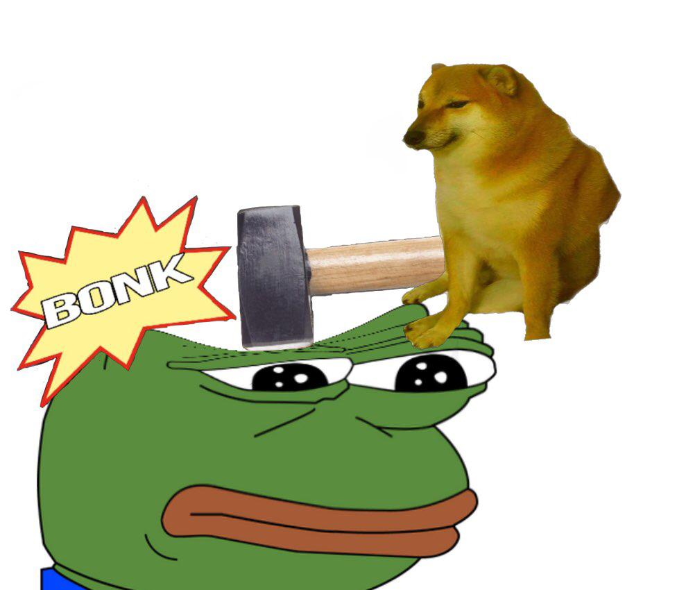 BONK lật đổ PEPE trở thành meme coin lớn thứ 3 sau DOGE và SHIB