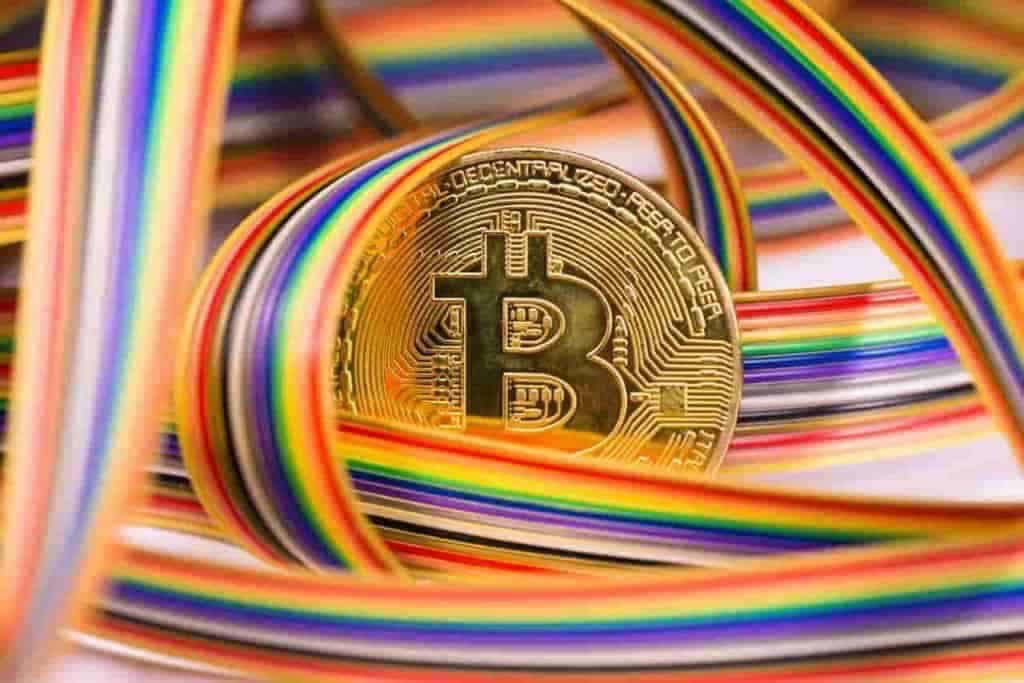 Dự đoán giá BTC vào ngày 1/1/2024 theo biểu đồ Bitcoin Rainbow