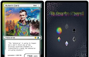 NFT theo chủ đề Vitalik Buterin khiến phí gas Ethereum tăng đột biến
