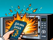 Chuyện thật như đùa: Điện thoại Solana Saga được nướng trong lò vi sóng tạo NFT meme mới solana