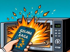 Chuyện thật như đùa: Điện thoại Solana Saga được nướng trong lò vi sóng tạo NFT meme mới solana