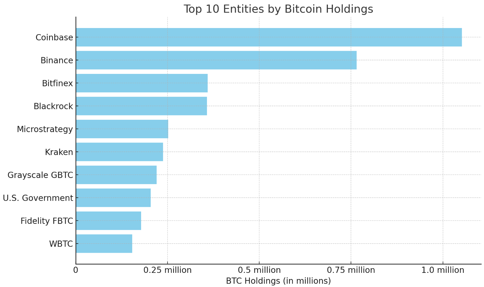 Top 10 holder Bitcoin