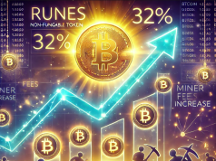 Runes tăng tốc trên mạng Bitcoin khi phí khai thác tăng 32%