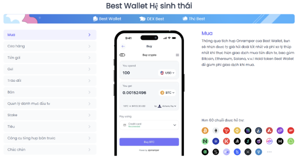 dòng tiền đổ vào Best Wallet Token vượt 4,5 triệu USD