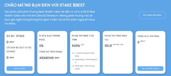 dòng tiền đổ vào Best Wallet Token vượt 4,5 triệu USD