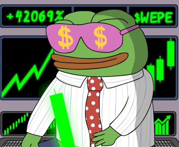 Wall Street Pepe ($WEPE) huy động hơn 2,5 triệu USD trong một tuần