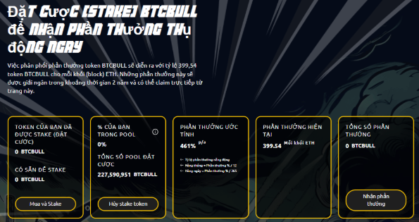 BTC Bull huy động được 800.000 USD trong 24h presale
