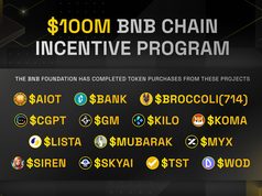 BNB Chain hoàn tất mua token mới trong chương trình ưu đãi 100 triệu USD