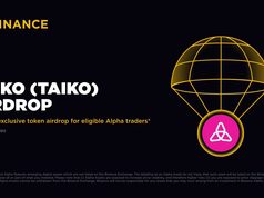 Binance Alpha niêm yết và airdrop Taiko (TAIKO) cho người dùng đủ điều kiện