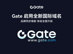 Sàn Gate.io đổi tên miền thành Gate.com và logo mới