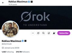Elon Musk khiến giá memecoin KEKIUS tăng vọt sau khi đổi ảnh đại diện