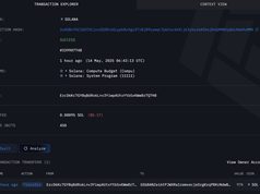GMGN chuyển 97.000 SOL phí giao dịch vào Coinbase Prime