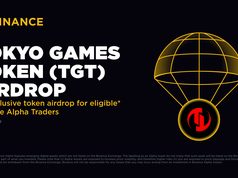 Binance Alpha niêm yết và airdrop TOKYO GAMES TOKEN (TGT) cho người dùng đủ điều kiện