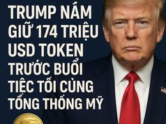 Top holder TRUMP nắm giữ 174 triệu USD token trước buổi tiệc tối cùng Tổng thống Mỹ