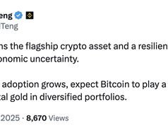 CEO Binance: Bitcoin là vàng số giữa bất ổn kinh tế