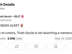 Truth Social phủ nhận tin đồn ra mắt meme coin