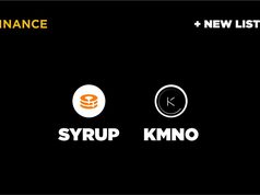 Binance niêm yết SYRUP và KMNO, mở giao dịch spot vào ngày 6/5