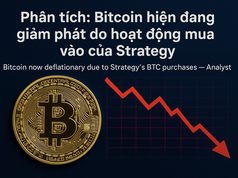 Bitcoin hiện đang giảm phát do hoạt động mua vào quá lớn của Strategy: CryptoQuant