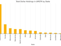 14 bang Mỹ nắm giữ 632 triệu USD cổ phiếu MSTR để tiếp xúc gián tiếp với Bitcoin