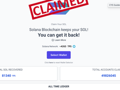 Hướng dẫn claim SOL bằng ví Solana trên claimyoursol miễn phí