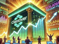 Cổ phiếu Classover tăng vọt 40% nhờ kế hoạch xây ngân quỹ Solana 500 triệu USD