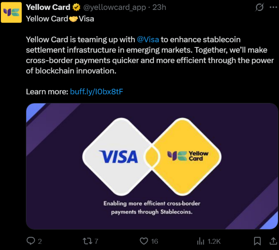 Visa, Yellow Card thúc đẩy sử dụng đô la kỹ thuật số trên khắp các nước Châu Phi