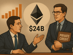 Tín dụng tư nhân thúc đẩy thị trường RWA 24 tỷ USD, Ethereum dẫn đầu