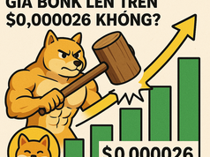 LetsBonk có thể đẩy giá BONK lên trên 0,000026 đô la không?