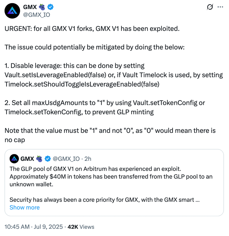 GMX dừng giao dịch, đúc token sau vụ hack 40 triệu đô la