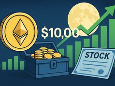 Kho bạc ETH tạo nên kỳ trăng mật cho cổ phiếu - Mức giá 10.000 đô la cho Ether có quá tham vọng?