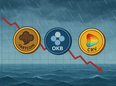Thị trường chứng kiến làn sóng thanh lý 935 triệu USD khi Fartcoin, OKB và CRV lao dốc
