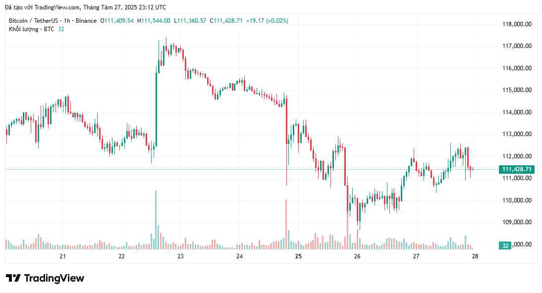 Bitcoin được dự đoán sẽ đạt 117.000 đô la khi lấy lại đường xu hướng chính