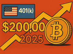 Chương trình 401(k) tiền điện tử của Mỹ có thể đẩy giá Bitcoin lên 200.000 đô la vào năm 2025