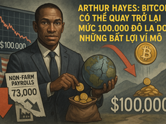 Arthur Hayes: Bitcoin có thể quay trở lại mức 100.000 đô la do những bất lợi vĩ mô