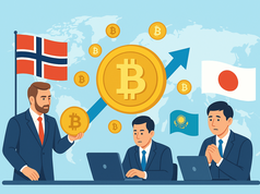Na Uy và Kazakhstan tích cực tham gia thị trường tiền điện tử khi Nhật Bản lựa chọn sự an toàn