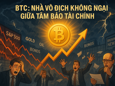 Bitcoin vẫn vượt trội hơn mọi tài sản lớn bất chấp sự biến động mới nhất của thị trường