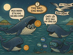 Cá voi tiền điện tử đã mua và bán gì vào cuối tuần?