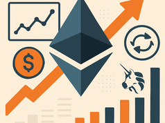 Giao dịch Ethereum tiến sát đỉnh nhờ stablecoin và Uniswap